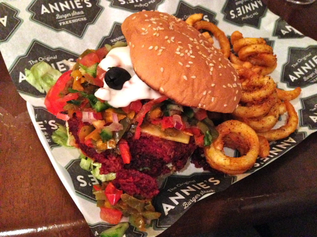 Annie&amp;#39;s Burger Shack in Nottingham - The Vegan Twist
